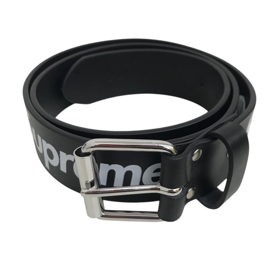 k*o様 Supreme ブラック ロゴベルト Supreme（シュプリーム） ベルト