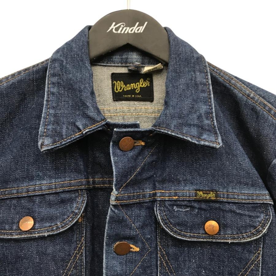 Wrangler（ラングラー） Wrangler 124MJ 70S USA製 黒タグ後期 デニム