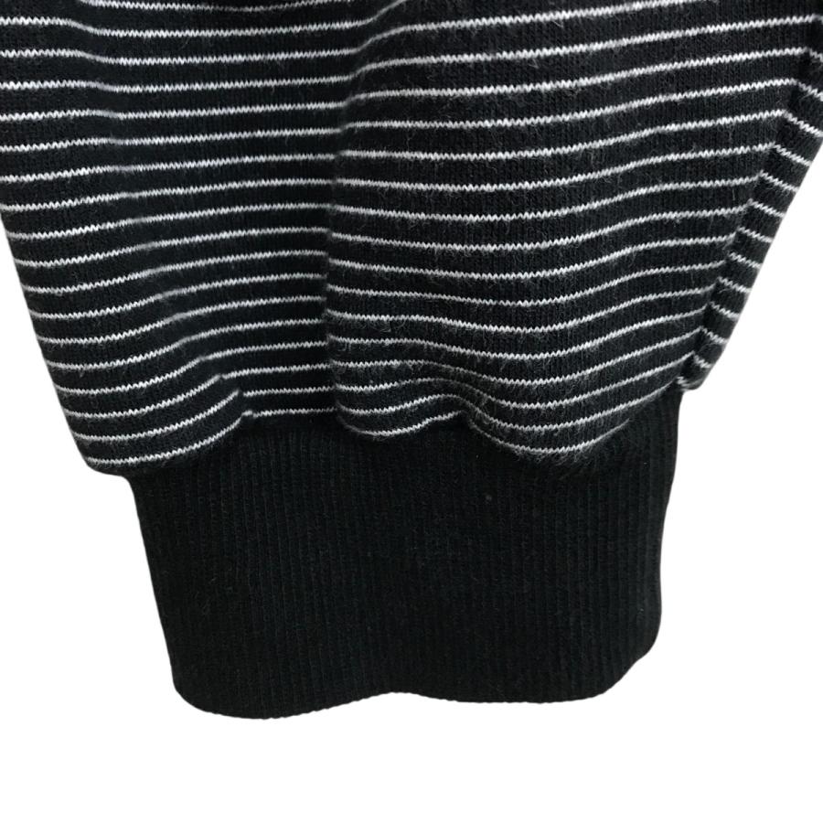 値下げ】ENNOY Border Crew Neck Sweat トレーナー AW24BRENCT01NTL ENNOY BORDER CREW NECK SWEAT XL ブラック