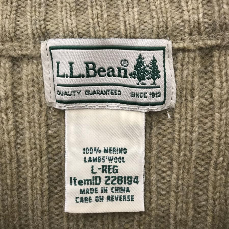L.L.Bean（エルエルビーン） ラムウール コマンド ニットセーター