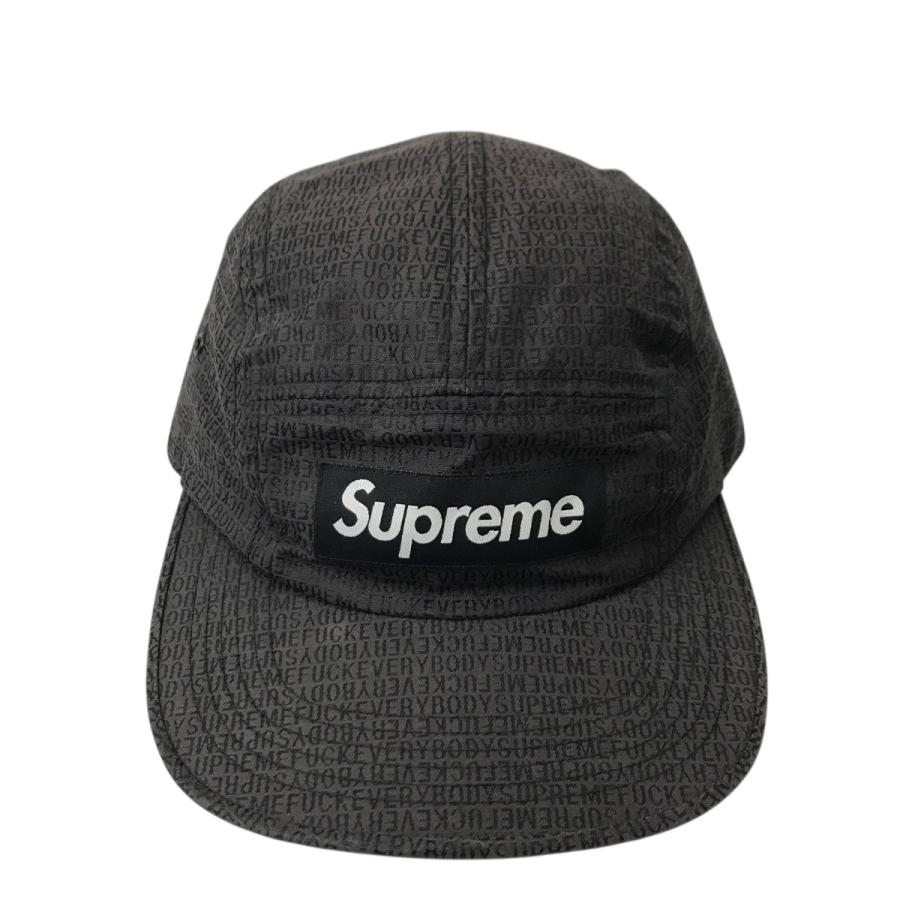 Supreme グレー キャップ フラットブリム 中古・古着通販】SUPREME (シュプリーム) キャップ グレー サイズ