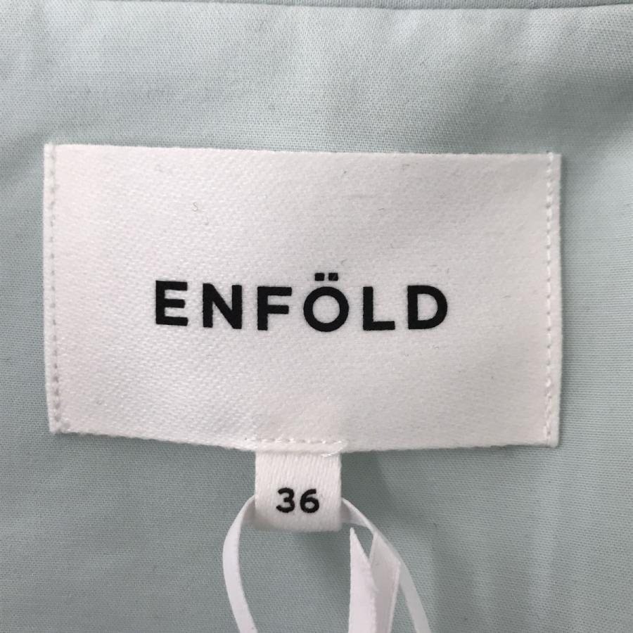 ENFOLD（エンフォルド） コットンダブルクロスBIGカラージャケット