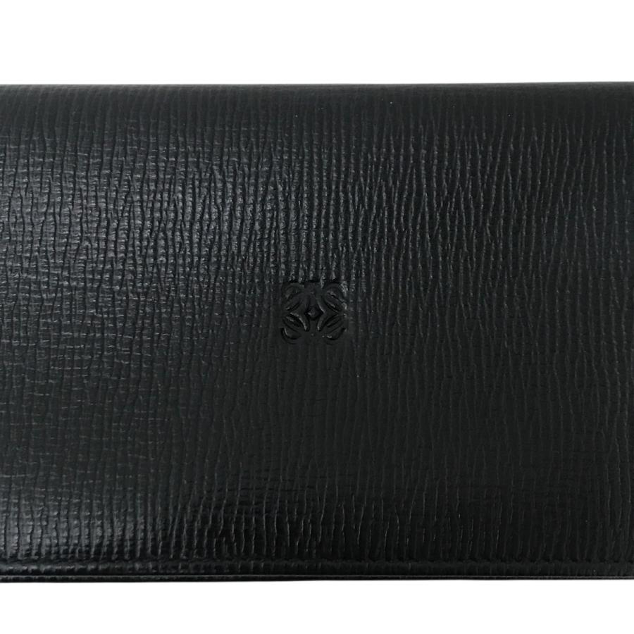 LOEWE（ロエベ） アナグラム 長財布 ブラック : カインドオルYahoo!店