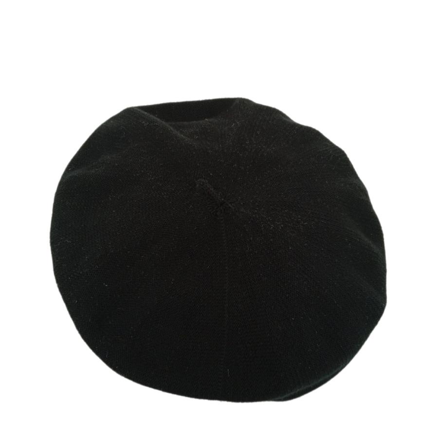 Porter Classic ブラック ベレー帽 Lサイズ PORTER CLASSIC（ポータークラシック） ベレー帽 ブラック サイズ：M
