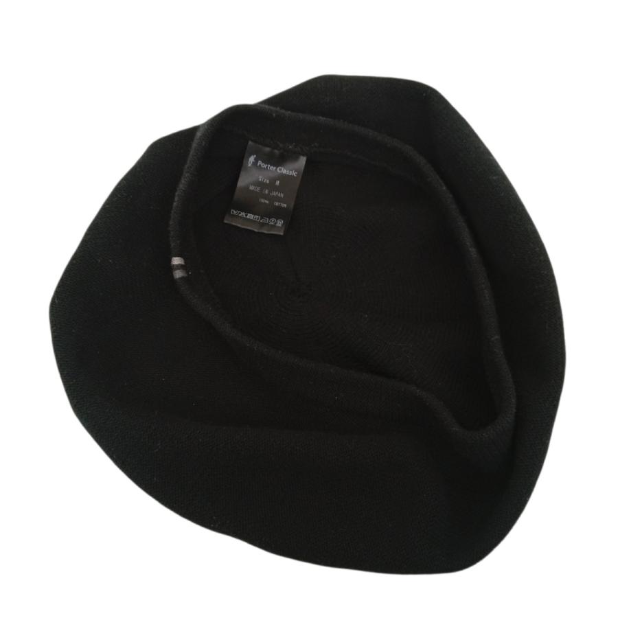 PORTER CLASSIC（ポータークラシック） ベレー帽 ブラック サイズ：M