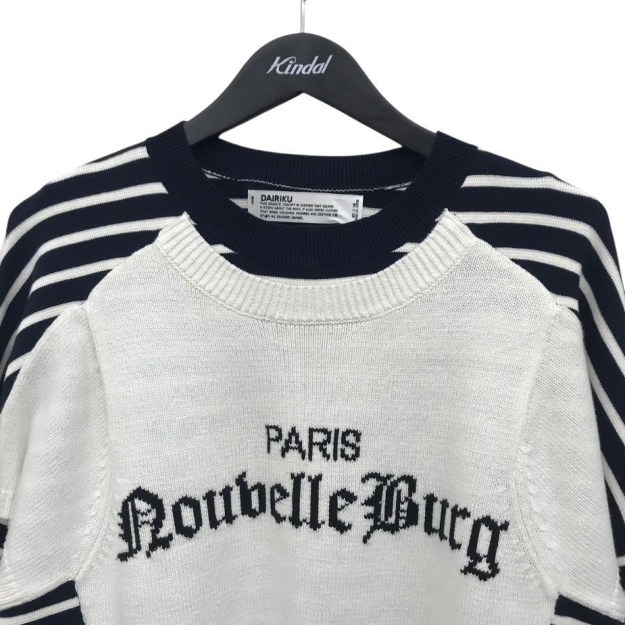 DAIRIKU（ダイリク） DAIRIKU Docking Lettered Knit ニット 25SS BC-2