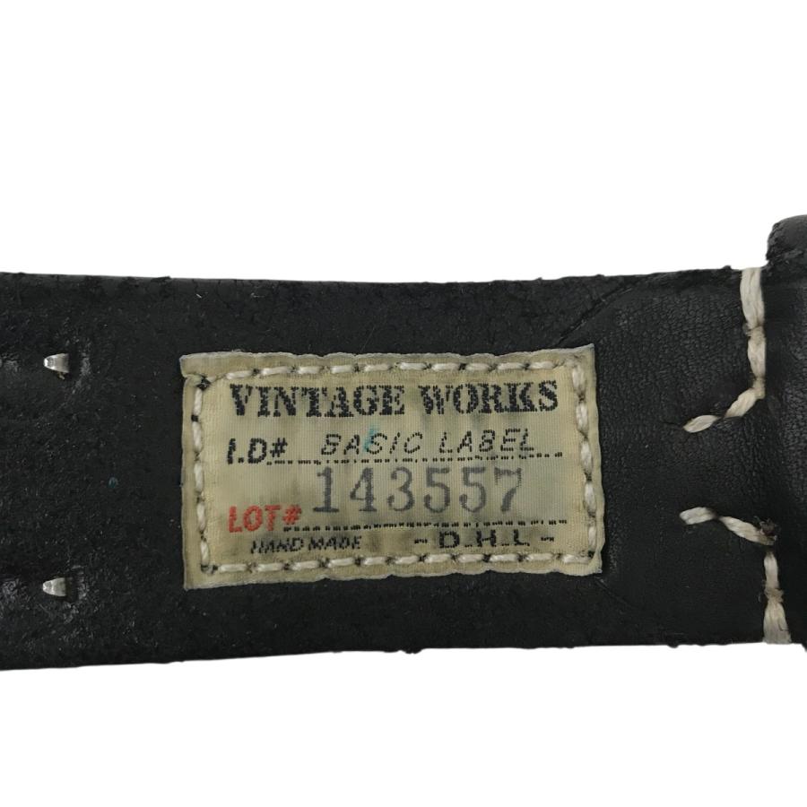 VintageWorks（ヴィンテージワークス） スタッズ レザーベルト DH5550