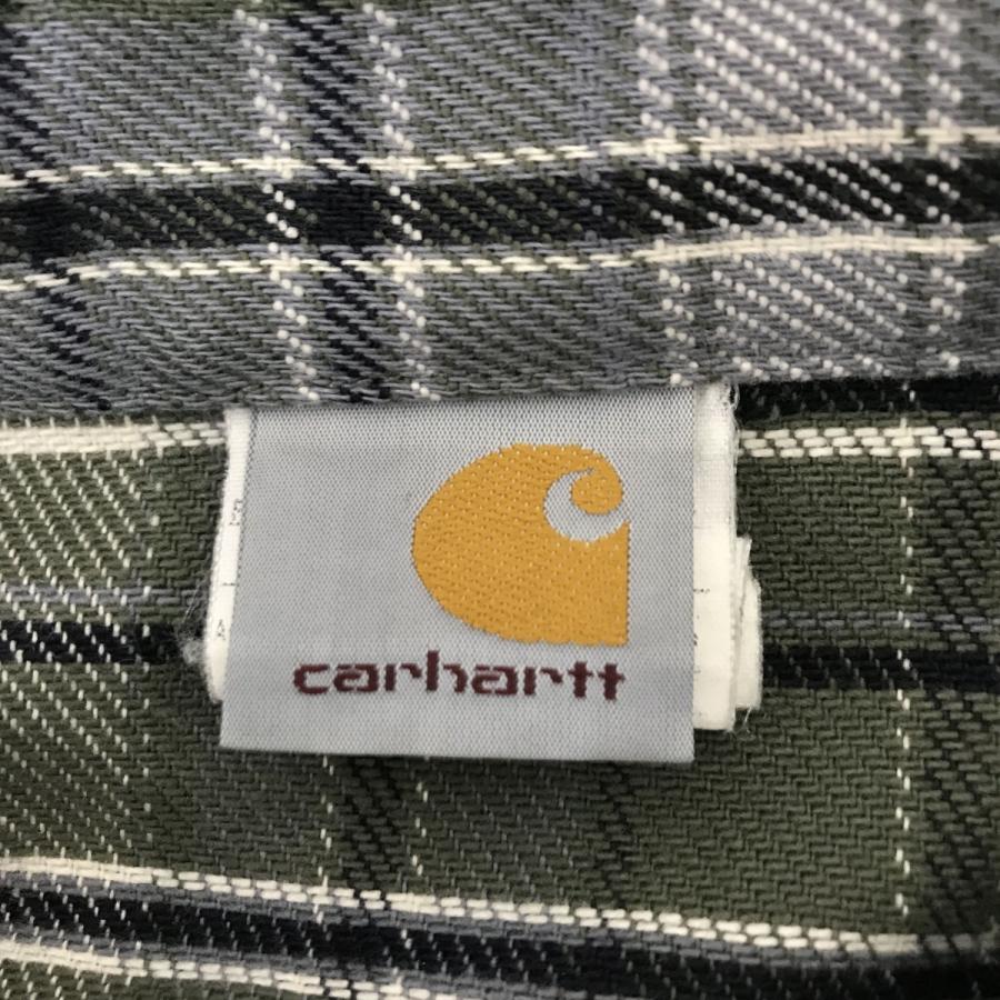 Carhartt（カーハート） 【値下げ】CarHartt チェックネルシャツ S61