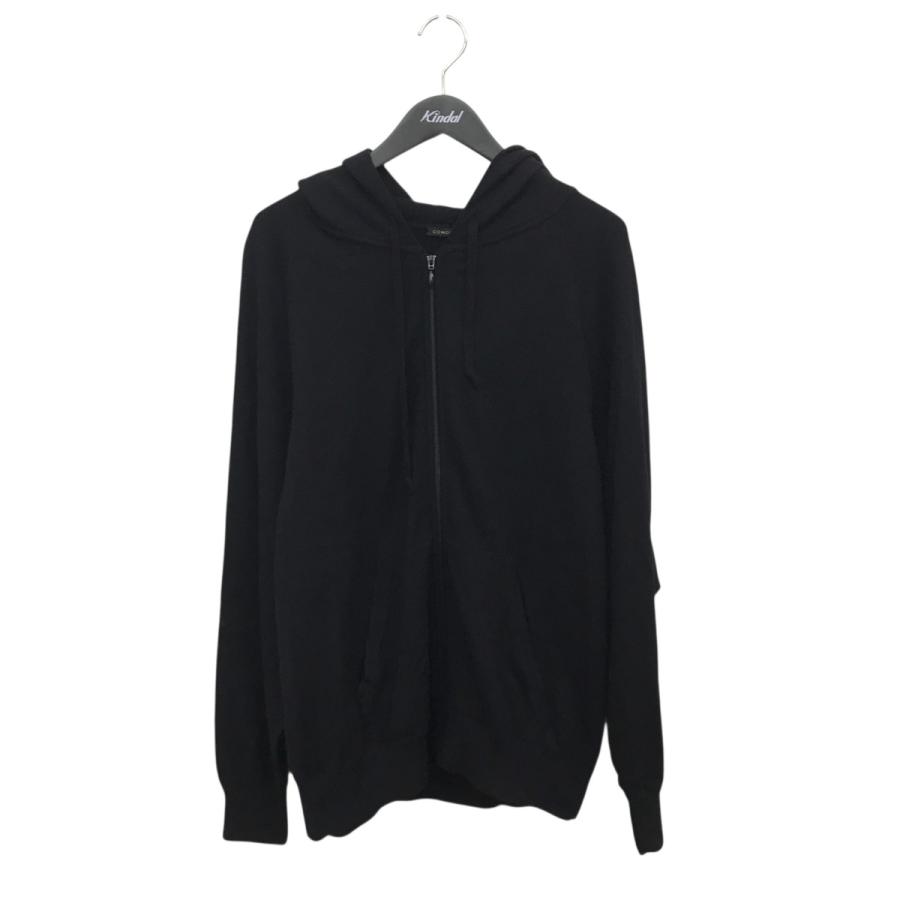 COMOLI（コモリ） ウールニットジップ ニットパーカー C03-06003