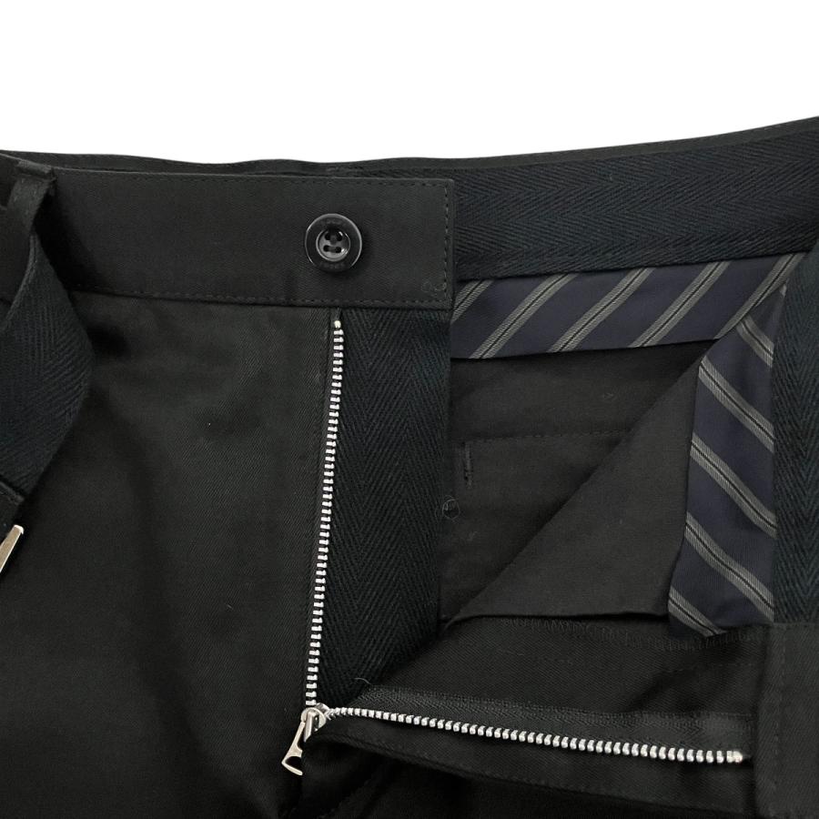 sacai（サカイ） 【値下げ】sacai パンツ 25-03709M ブラック サイズ
