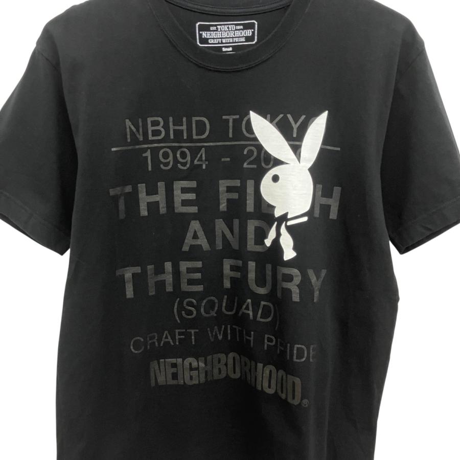 NEIGHBORHOOD×PLAYBOY Tシャツ プリント L ブラック NEIGHBORHOOD（ネイバーフッド） 【値下げ】NEIGHBORHOOD×PLAY BOY T