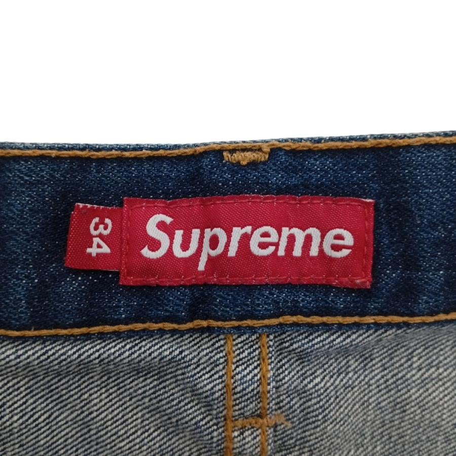 Supreme デニム　サイズ34 Supreme（シュプリーム） デニムパンツ インディゴ サイズ：34