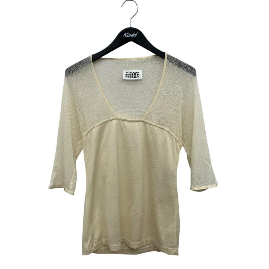 値下げ【極美品】希少 マルタンマルジェラ 七分袖カットソー ここのえ 本人期 MARTIN MARGIELA マルタンマルジェラ 07aw 本人期 捩れ ワンピース