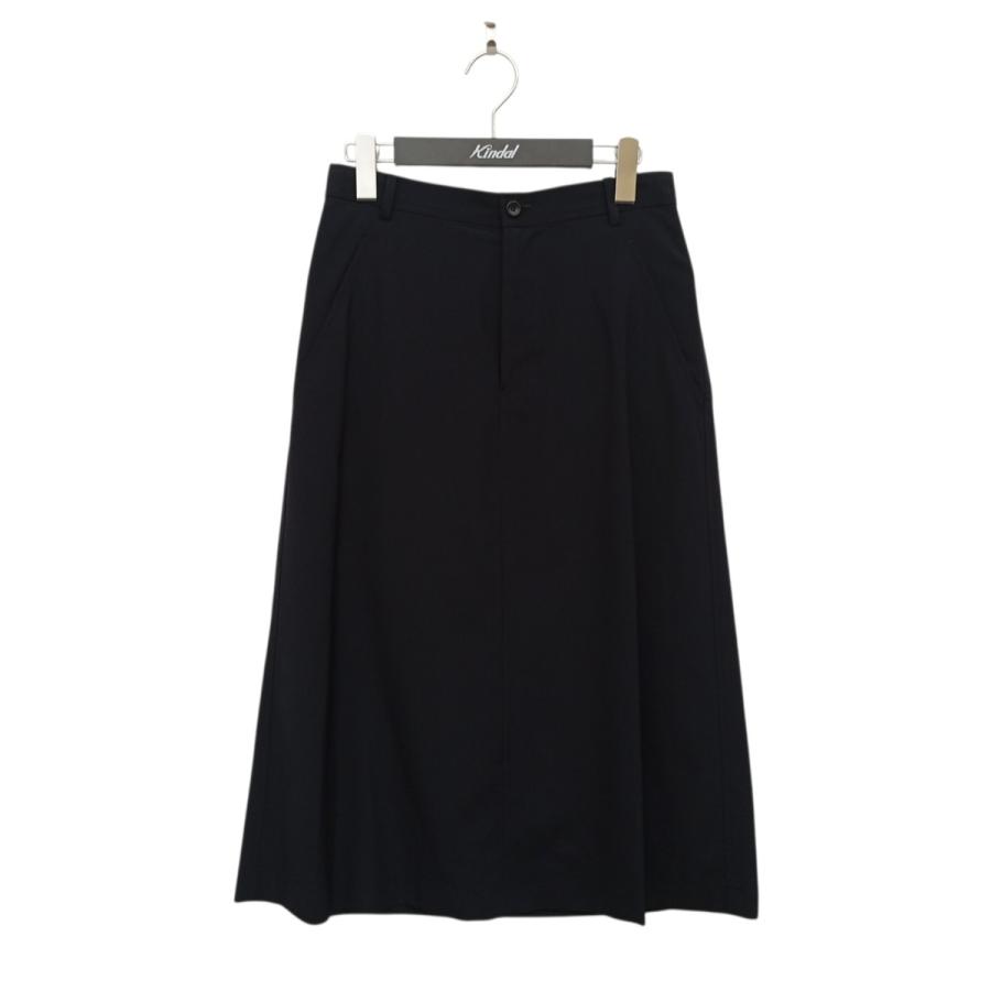 COMME des GARCONS 【値下げ】COMME タックデザインワイドスカート RI