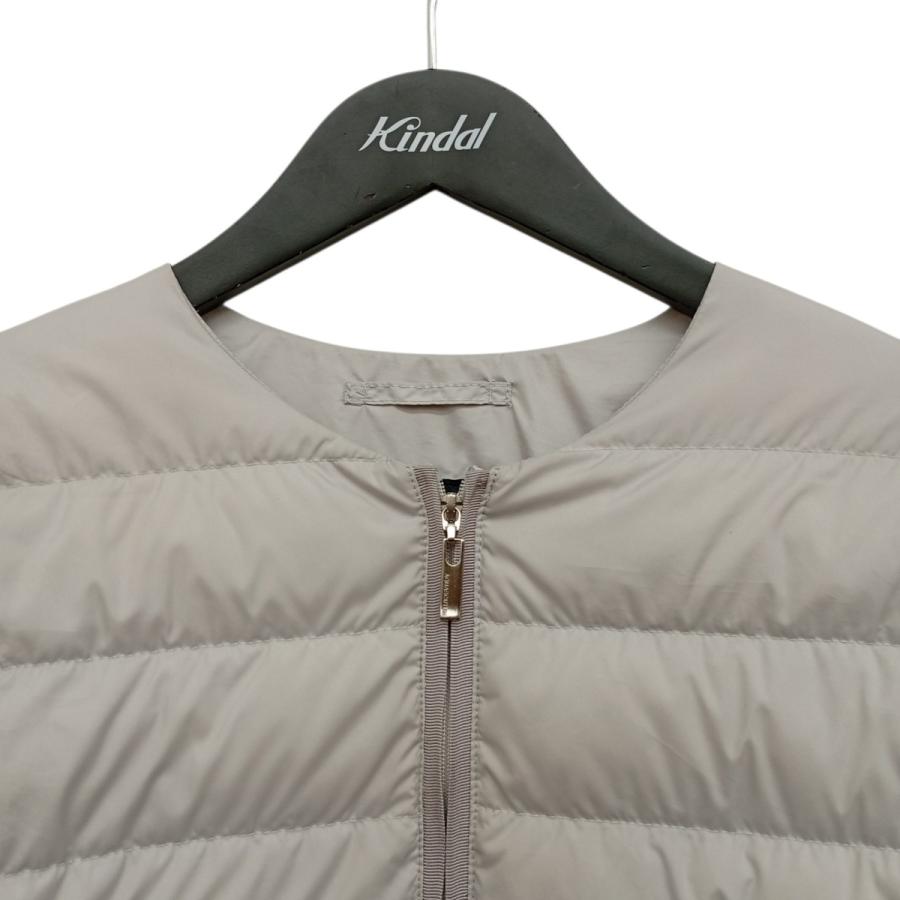 Aquascutum（アクアスキュータム） ノーカラーダウンコート 5003250041