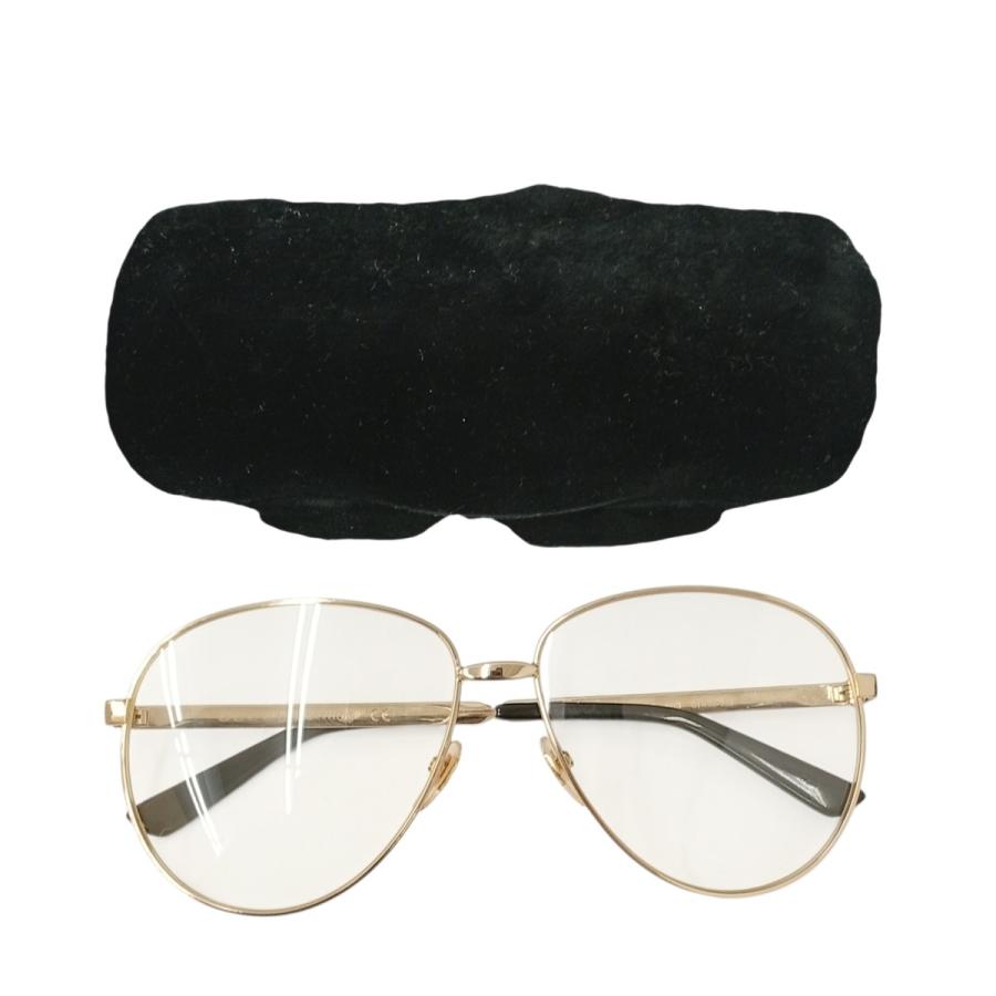 グッチ GUCCI 眼鏡 GG0139S ゴールド_6