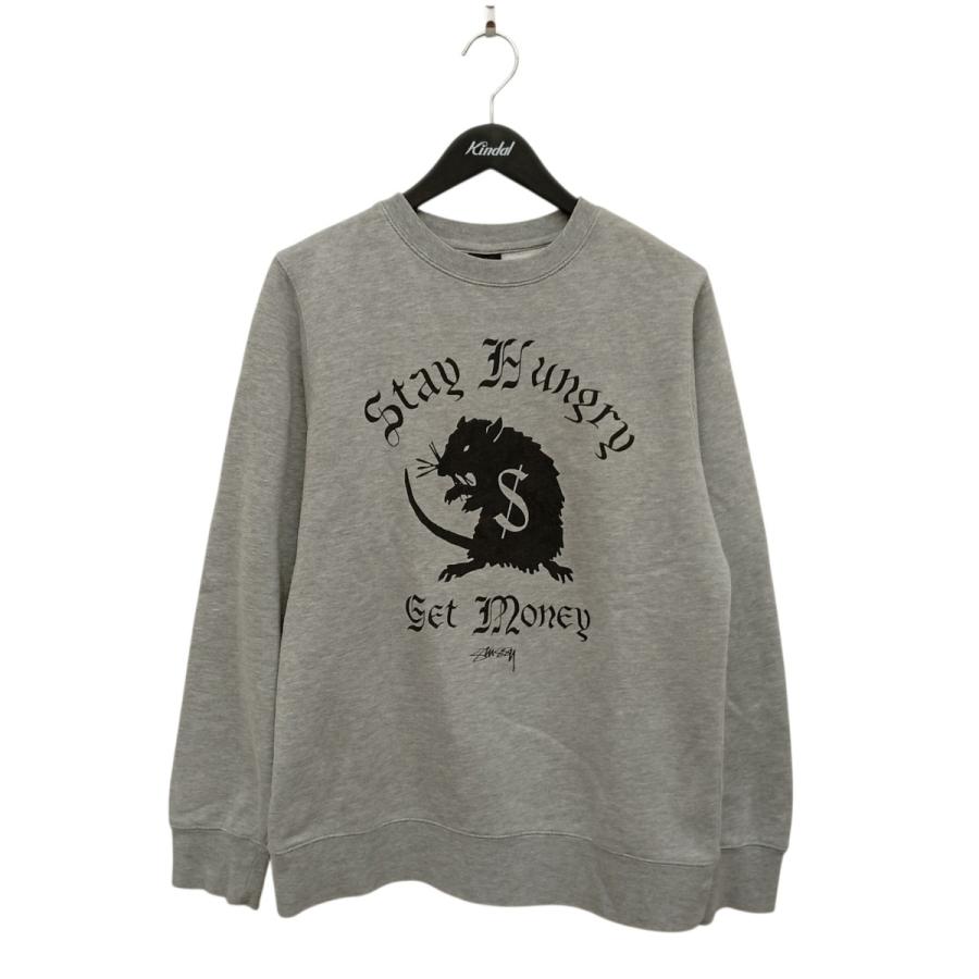 STUSSY（ステューシー） stussy USA製 トレーナー グレー サイズ：M 