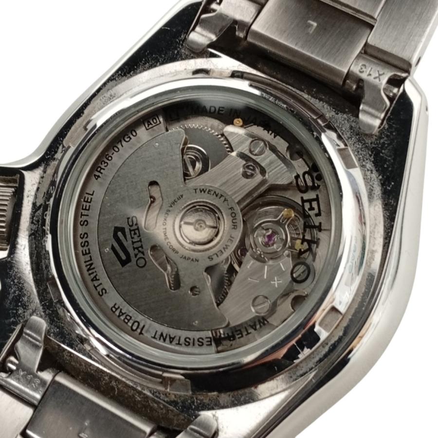 SEIKO（セイコー） SEIKO 5スポーツ コマ付属 時計 4R36-07G0 シルバー