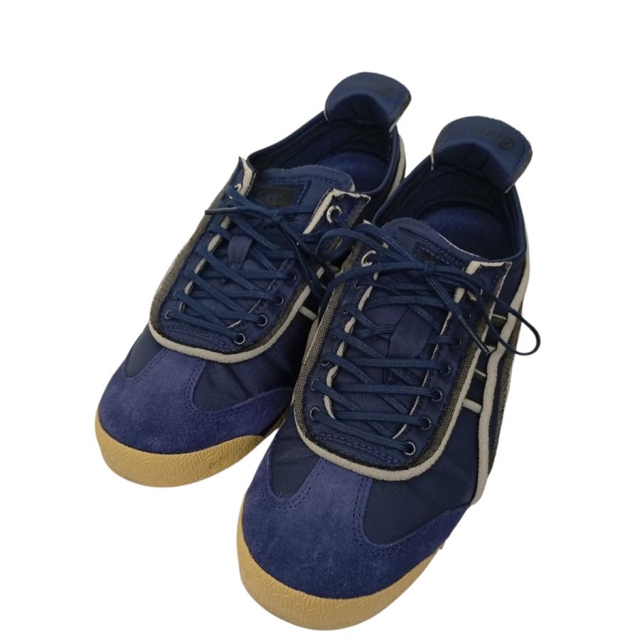 【美品】オニツカタイガー　MEXICO 66 SD エクリュ×ネイビー 26.5 Onitsuka Tiger（オニツカタイガー） Onitsuka Tiger MEXICO 66 SD