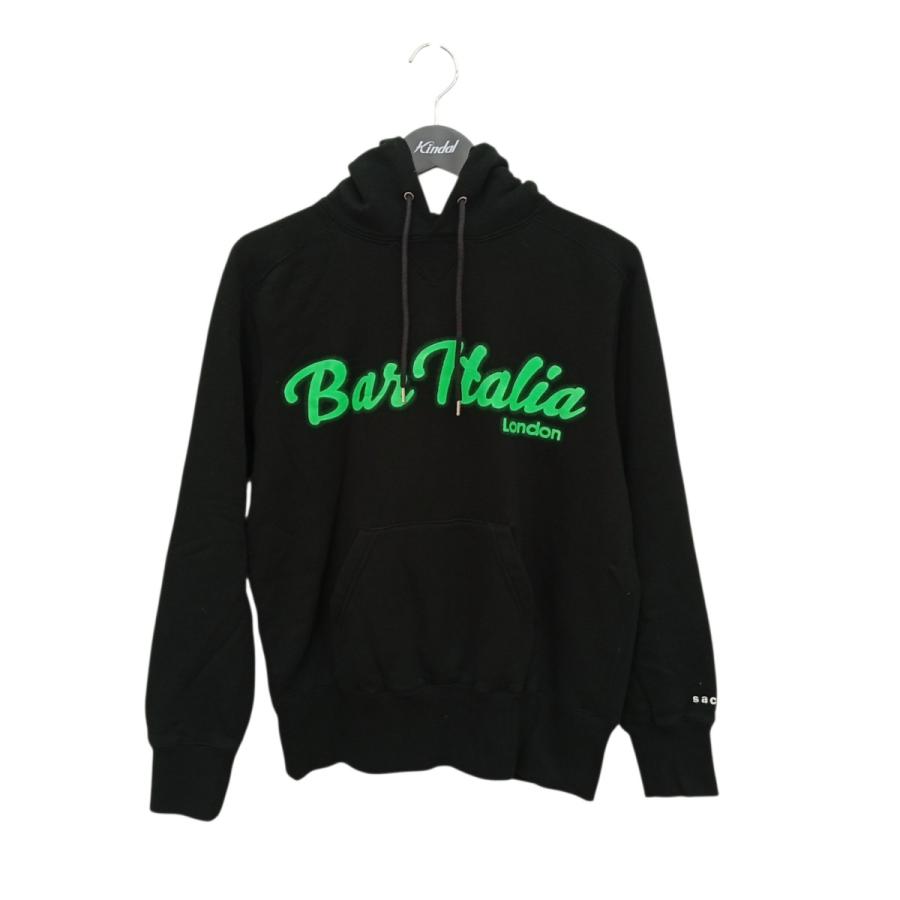 sacai（サカイ） sacai Bar Italia Hoodie パーカー 19-0005S ブラック 