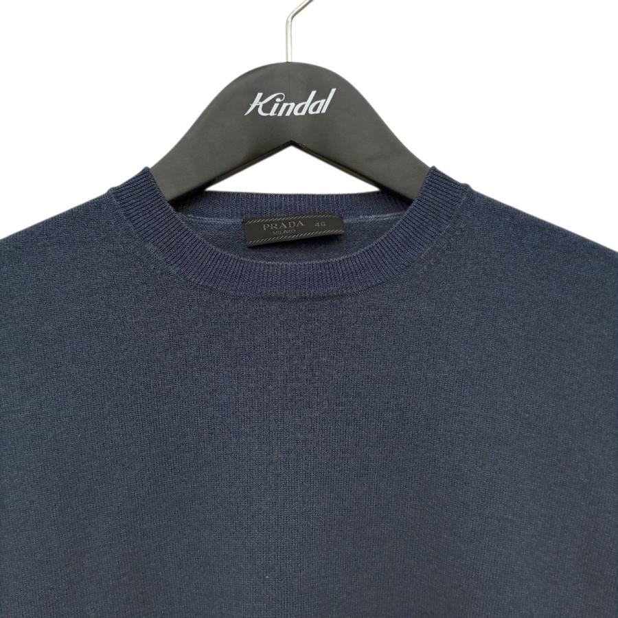 PRADA（プラダ） セーター SMM609 R112 KMQ ネイビー サイズ：46