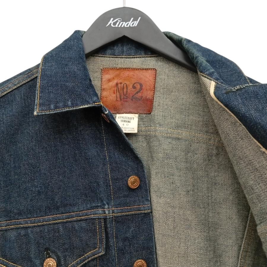 エヴィス EVISU LOT1557 3rd タイプ デニムジャケット C-OY3853 