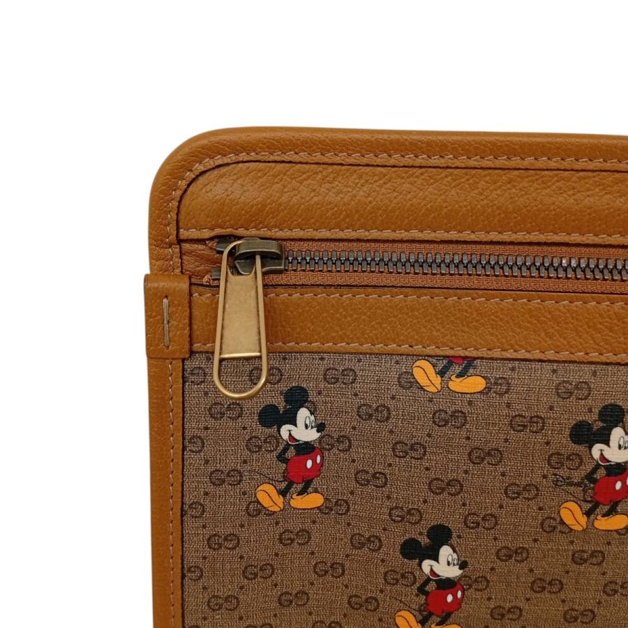 GUCCI（グッチ） GUCCI Disney マイクロGGスプリーム クラッチバッグ 