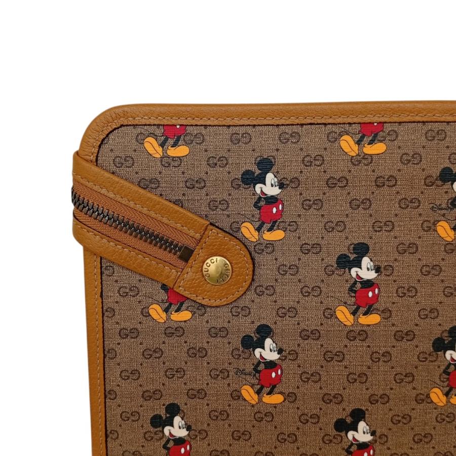 GUCCI（グッチ） GUCCI Disney マイクロGGスプリーム クラッチバッグ 