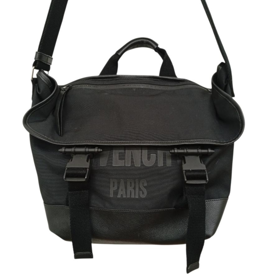 ■GIVENCHY■Gトレック メッセンジャーバッグ　ブラック　ロゴ　極美品 GIVENCHY（ジバンシィ） GIVENCHY Gトレック メッセンジャーバッグ