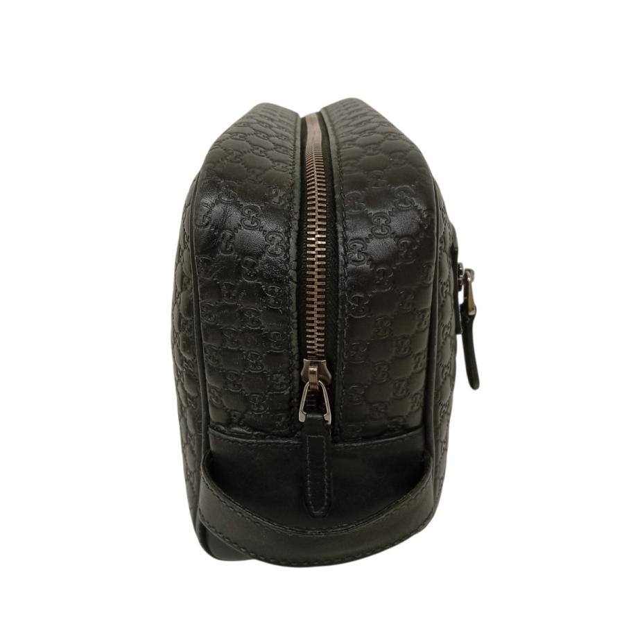 GUCCI（グッチ） マイクロ グッチシマ セカンドバッグ 419775 ブラック