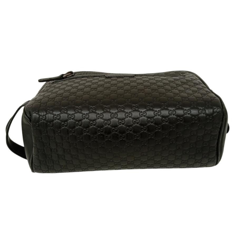 GUCCI（グッチ） マイクロ グッチシマ セカンドバッグ 419775 ブラック