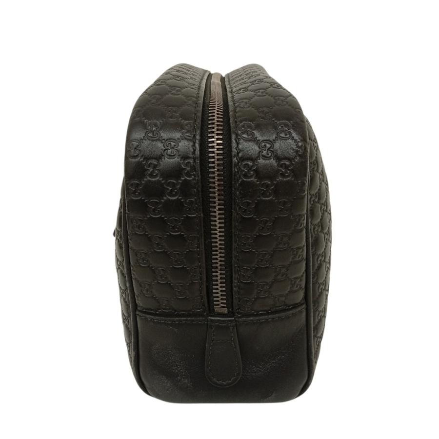 GUCCI（グッチ） マイクロ グッチシマ セカンドバッグ 419775 ブラック