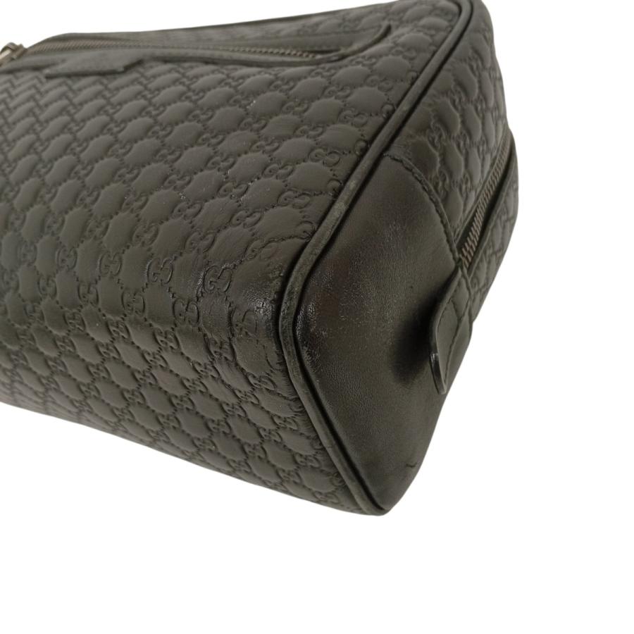 GUCCI（グッチ） マイクロ グッチシマ セカンドバッグ 419775 ブラック