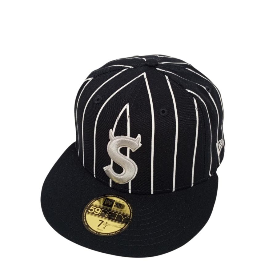 Devil S Logo ストライプキャップ Supreme（シュプリーム） シュプリーム×ニューエラ Supreme×New Era