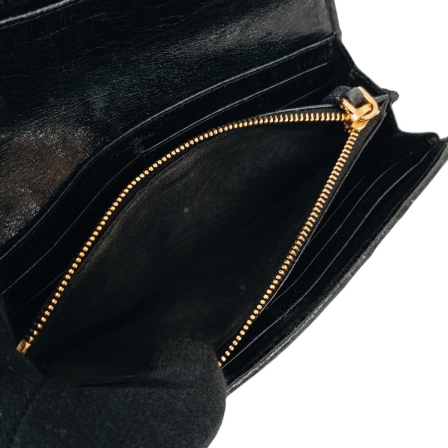 miu miu（ミュウミュウ） マテラッセ 財布 ブラック : カインドオル