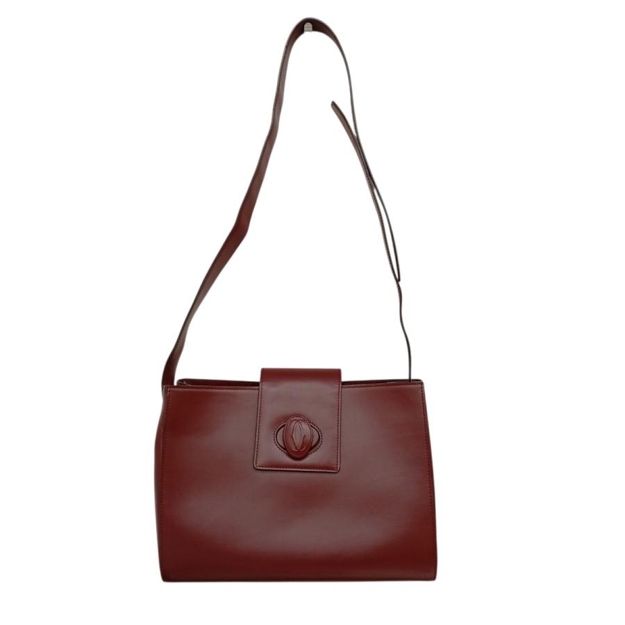 Cartier（カルティエ） マストライン ショルダーバッグ ボルドー