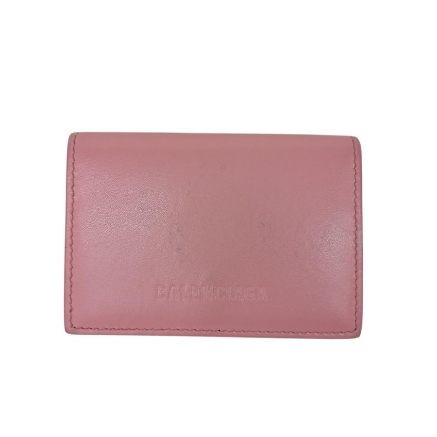 BALENCIAGA（バレンシアガ） BALENCIAGA 3つ折り財布 664037 ピンク 
