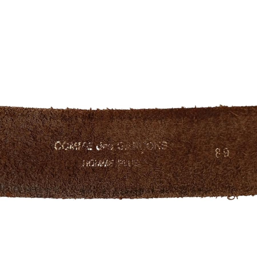 COMME des GARCONS HOMME PLUS 【値下げ】COMME ベルト ブラウン