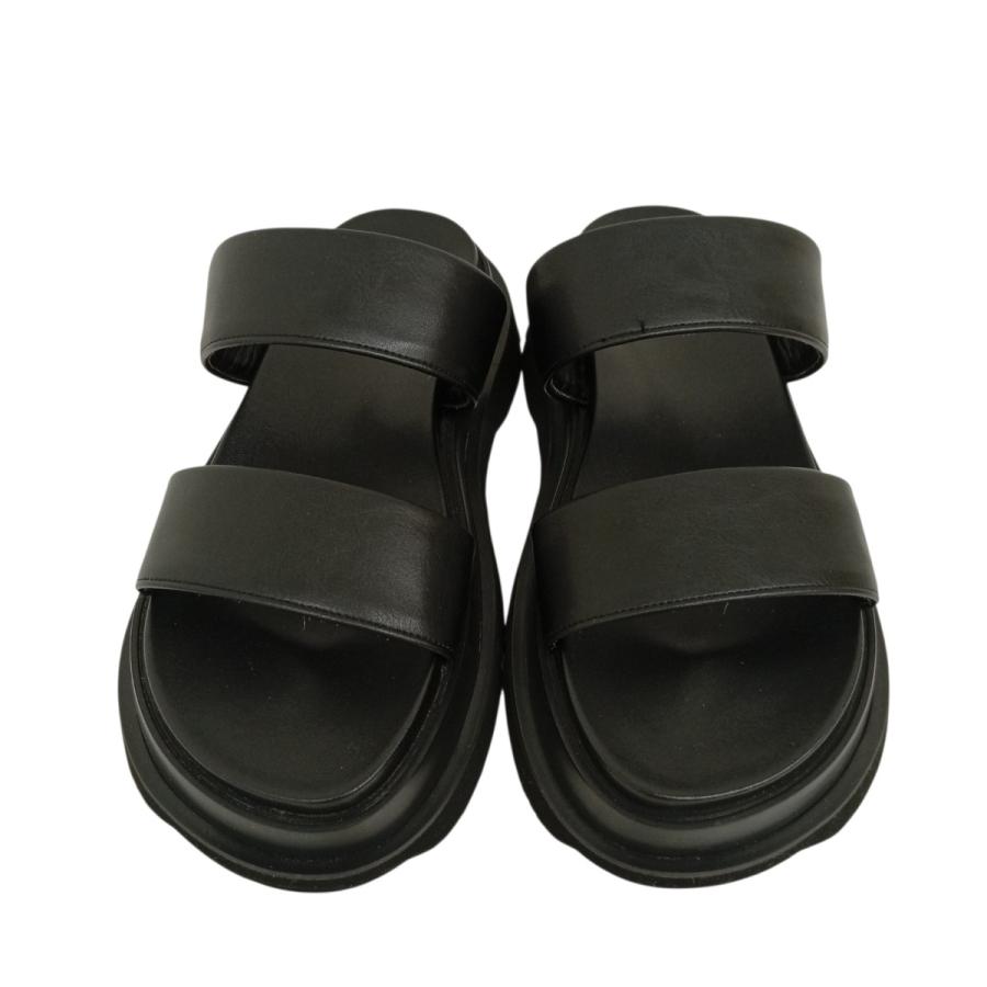 【値下げ】JULIUS OVERLAYING BAND SANDALS サンダル 657FWM5 ブラック サイズ：3 (フレスポ東大阪店)_1