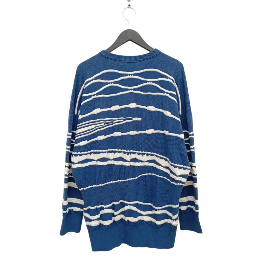 sulvam（サルバム） sulvam Bicolor knit セーター SP-K10-890 ブルー