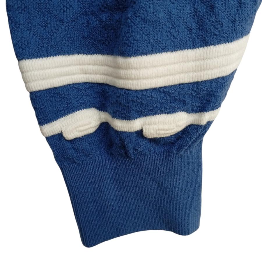 sulvam（サルバム） sulvam Bicolor knit セーター SP-K10-890 ブルー