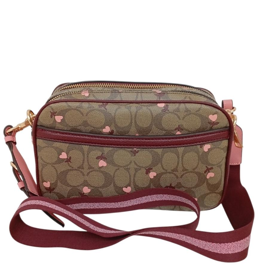 COACH（コーチ） ハート柄 ショルダーバッグ C3239 ブラウン