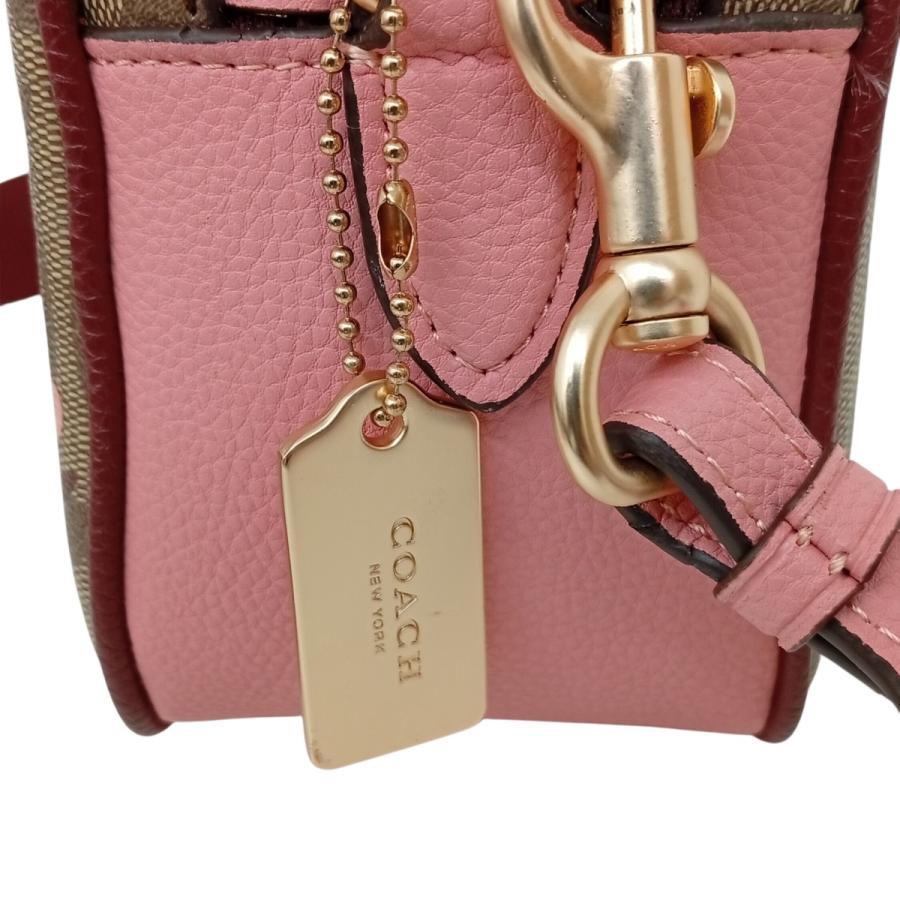 COACH（コーチ） ハート柄 ショルダーバッグ C3239 ブラウン