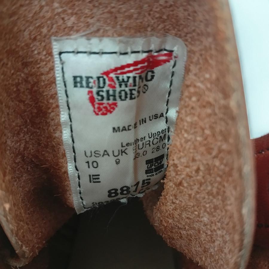 レッドウィング RED WING 6-INCH CLASSIC MOC ブーツ 8875 ブラウン サイズ：28.0cm_6