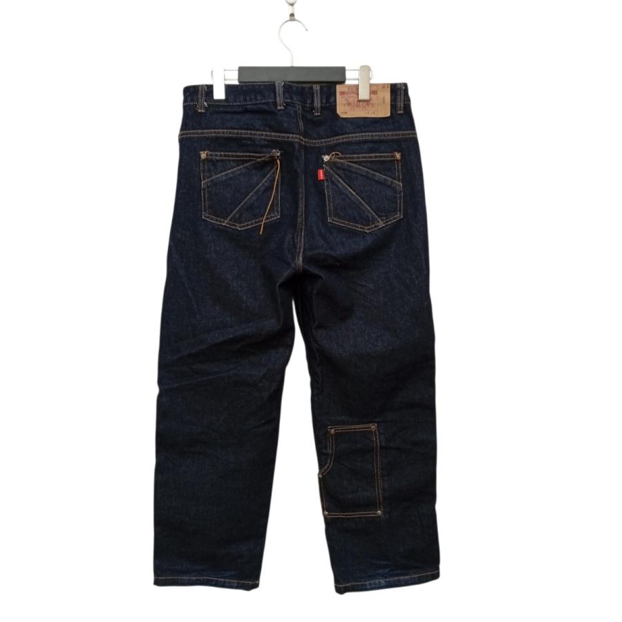 HIGH ROCK キルティング ダブルニーデニムパンツ ハイゲート HIGH-GATE ダブルニー デニムパンツ 22HG-SS12 インディゴ