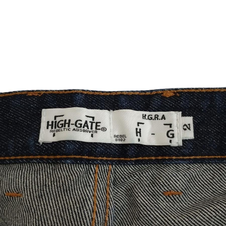 ハイゲート HIGH-GATE ダブルニー デニムパンツ 22HG-SS12 インディゴ