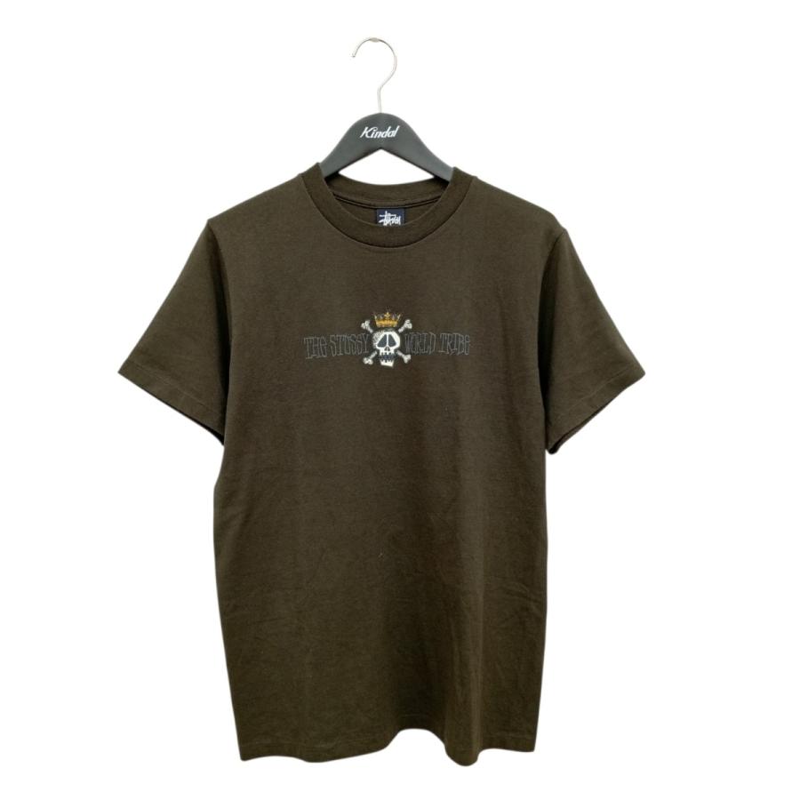STUSSY（ステューシー） 紺タグ 90s Tシャツ カーキ サイズ：M