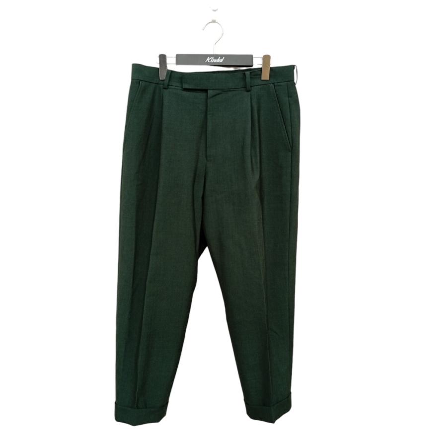 WACKO MARIA スラックス DOUMEIL TROUSERS WACKO MARIA（ワコマリア） WACKO MARIA×DORMEUIL PLEATED TROUSERS