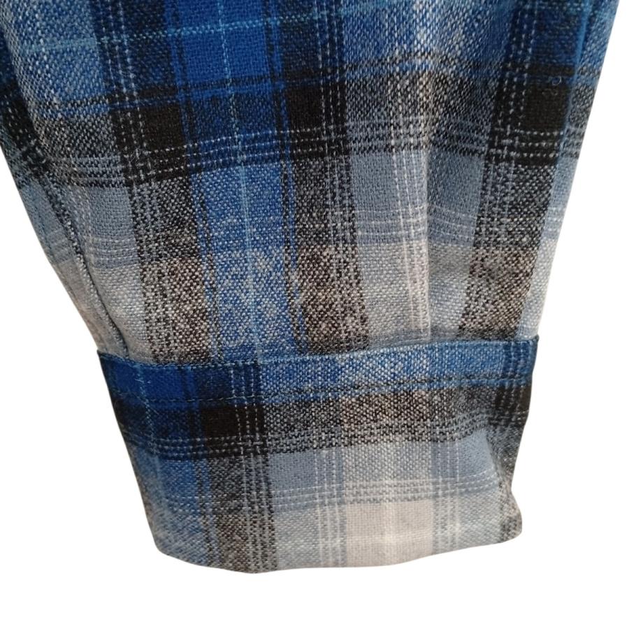 PENDLETON（ペンドルトン） チェック 開襟シャツ RA790-32505 ブルー