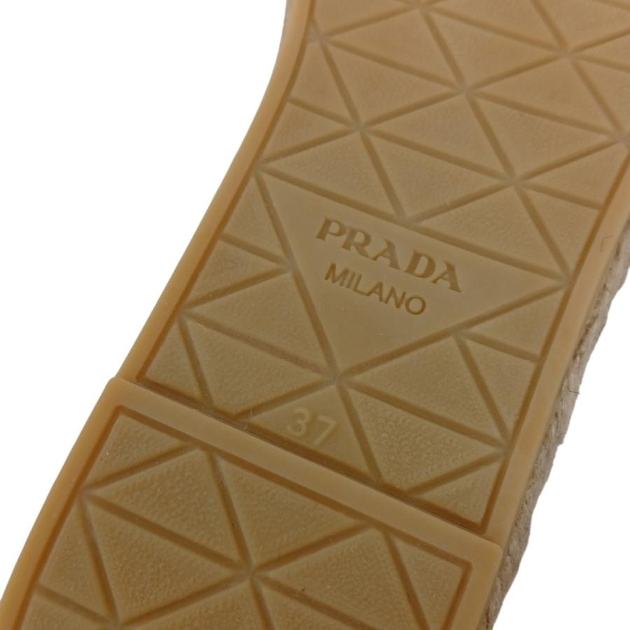 PRADA（プラダ） エスパドリーユ スリッポン 1S839M オレンジ サイズ